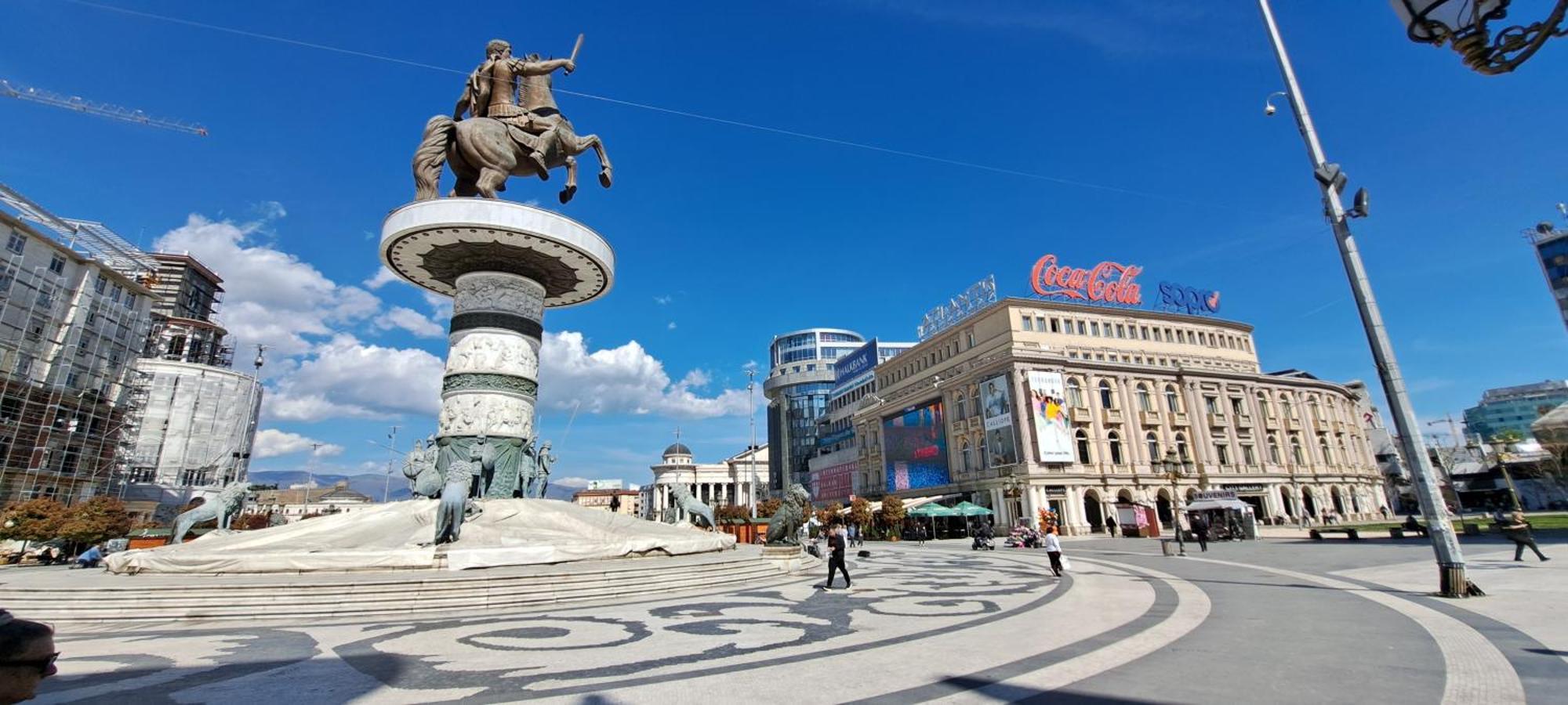 Golden Delight Central Apartment Skopje Luaran gambar